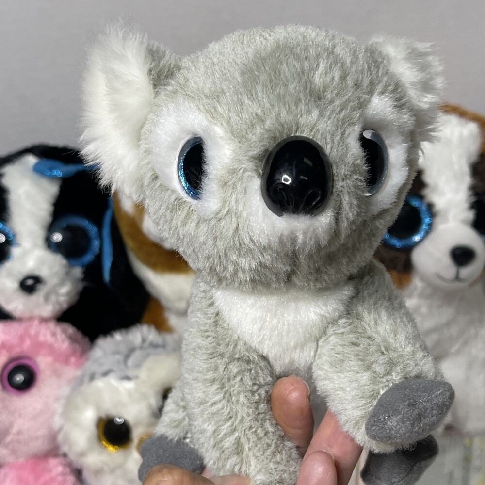 MINT TY Beanie Boos Lot of 12 Plush Big Eyes Stuffed Animals - Picture 7 of 15